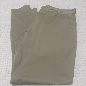 Rhone Commuter pants men’s 36” technical trouser ankle zip.